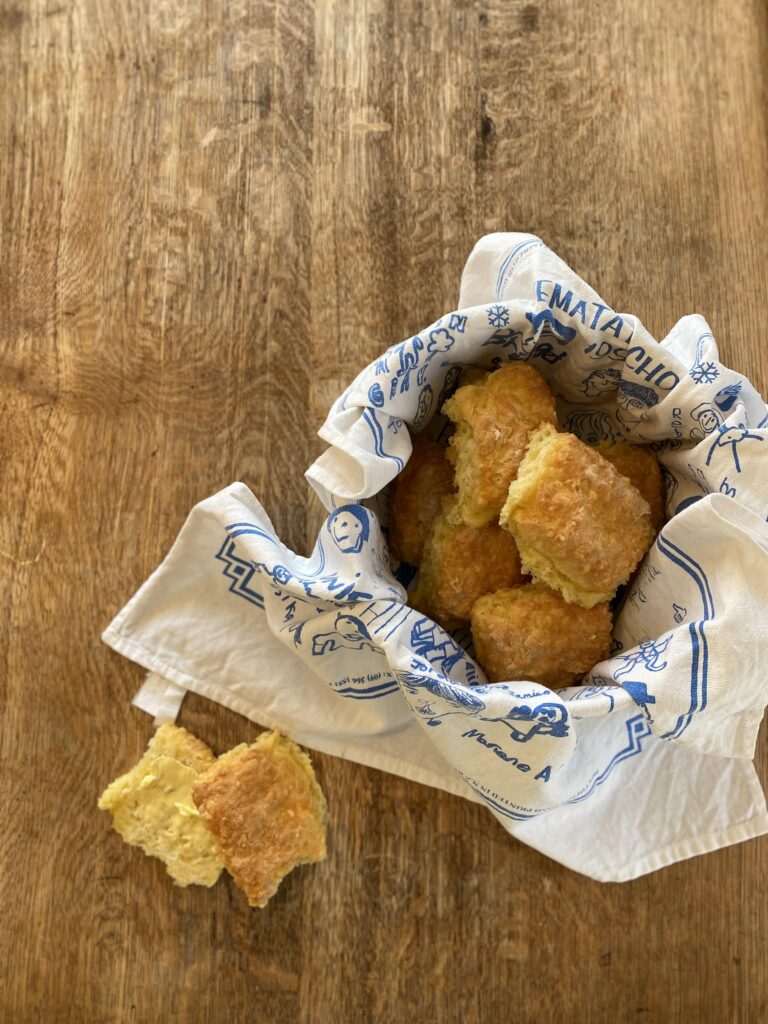 The Lightest and Fluffiest Cheese Scones