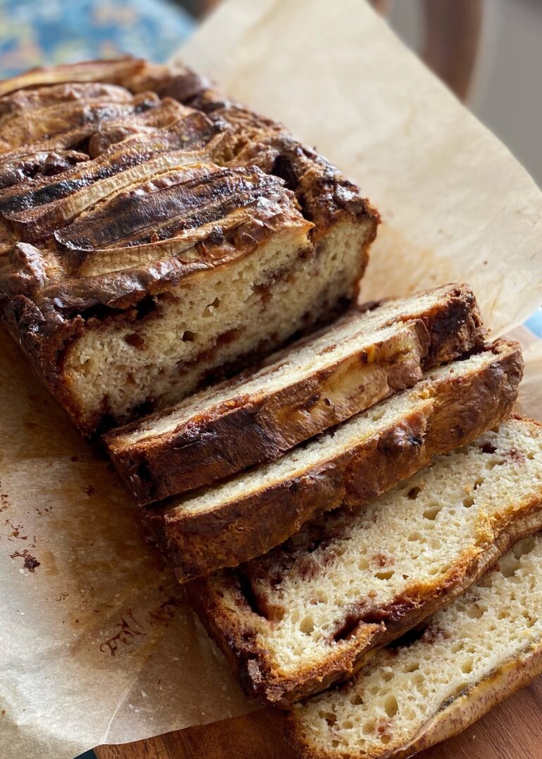 One Bowl Banana and Chocolate Loaf