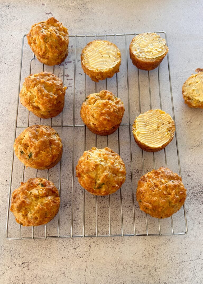 Cheese and Corn Savoury Muffins