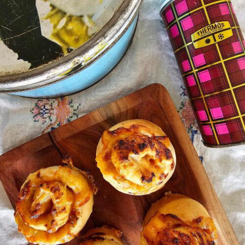 Easy Savoury Pizza Scrolls - What's for Smoko