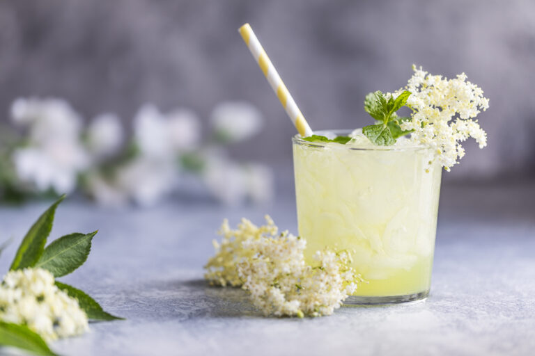 Elderflower and lemon Infused Vodka