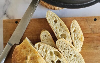 No-Knead Rustic Loaf of Bread