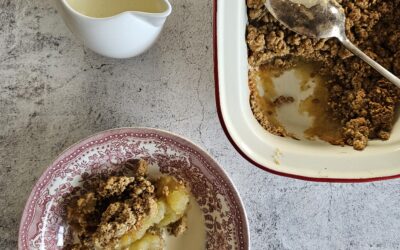 A Winter Warming Fruit Crumble