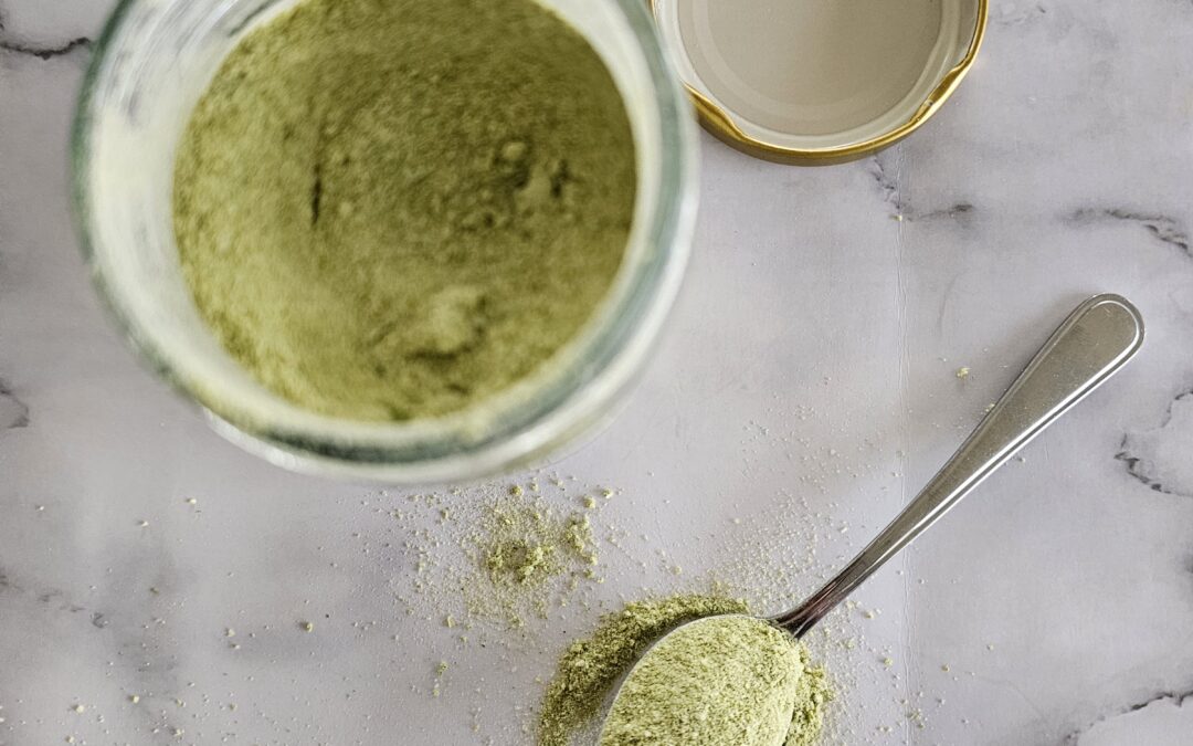 Homemade spring onion powder – A Simple Way to Preserve Flavour