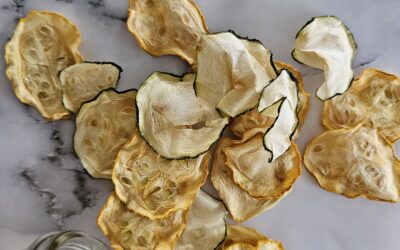 Dehydrated zucchini